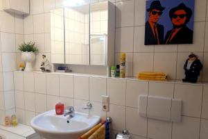 Koupelna v ubytování Gästezimmer Leonore + 14 fotografií