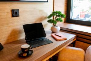 Μια τηλεόραση ή/και κέντρο ψυχαγωγίας στο Hanami Design Hotel