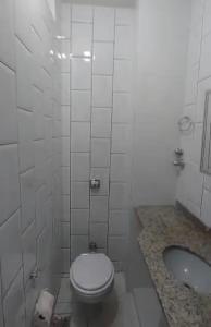 Koupelna v ubytování Lindo Apartamento