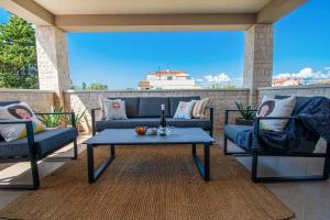 Posezení v ubytování Villa Spa 1 in Porec,Istrien - Istrabook