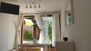 Et tv og/eller underholdning på Hoffberg Apartments