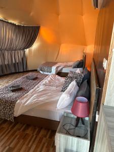 Postel nebo postele na pokoji v ubytování Jordan Rum Camp