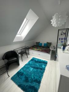 Posezení v ubytování Apartmán Sadová