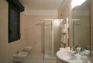 Kúpeľňa v ubytovaní Residence Domus + 37 fotografií