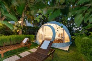 Zahrada ubytování Suan Bubble & Triangle Diamond Beach