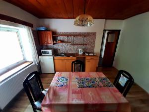 Kuchyň nebo kuchyňský kout v ubytování Apartmány Waldex