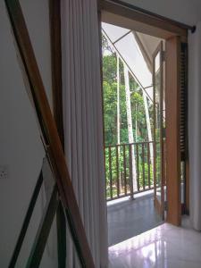 Balkon oz. terasa v nastanitvi Once in Ella
