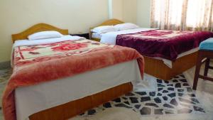 Postel nebo postele na pokoji v ubytování Hotel Dolphin