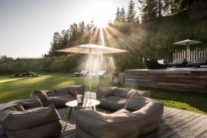 Posezení v ubytování Hotel Schmung