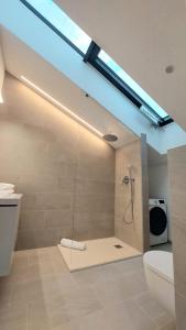 Et badeværelse på Villa Camilde - elegance and relax in Merano
