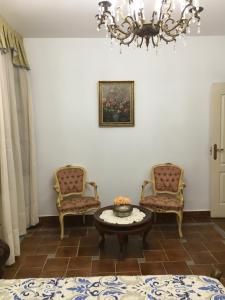 Posezení v ubytování Casa Rural Casa Maria Camuñas