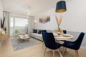 Posedenie v ubytovaní Horyzont Apartamenty -Polanki AQUA- Strefa SPA z basenem i fitness studio, prywatny garaż