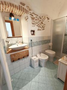 Kylpyhuone majoituspaikassa B&B Il Girasole