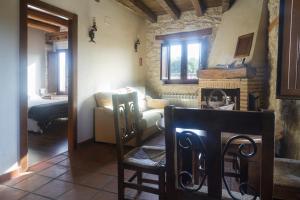 Kuchyň nebo kuchyňský kout v ubytování Casa Rural Los Yeros Aldeasoña - Segovia
