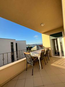 Balkón nebo terasa v ubytování Apartment Veronika