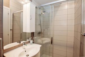 Kúpeľňa v ubytovaní CentRooms Kovac1