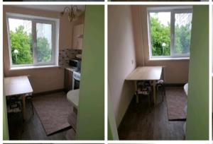 Η κουζίνα ή μικρή κουζίνα στο Apartment Tiraspol Karl Marx