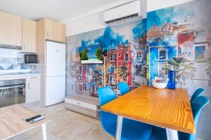 Køkken eller tekøkken på Eurotennis Paradise Beach Apartments