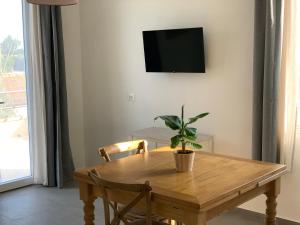 TV a/nebo společenská místnost v ubytování Ca' Salino + 23 fotografií
