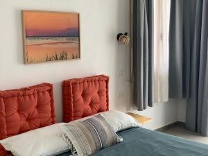 Postel nebo postele na pokoji v ubytování Ca' Salino