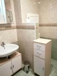 Koupelna v ubytování GingerBED Apartman