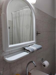 Kúpeľňa v ubytovaní Violetta Studios & Apartments