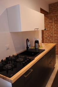 Η κουζίνα ή μικρή κουζίνα στο APARTAMENT PRZY RYNKU +2 φωτογραφίες