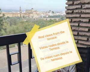 Balkón alebo terasa v ubytovaní Las mejores vistas de Cordoba con parking privado gratuito
