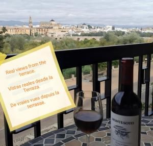 Balkón alebo terasa v ubytovaní Las mejores vistas de Cordoba con parking privado gratuito