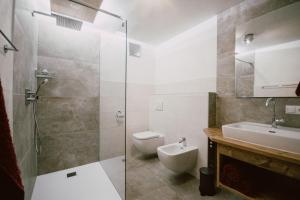 Koupelna v ubytování Nedererhof - Ferienwohnung Gamskar