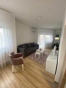 Ruang duduk di Apartman MI