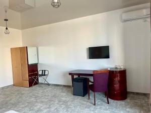 TV a/nebo společenská místnost v ubytování Complex PopDan