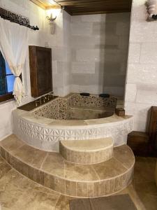 Koupelna v ubytování Cevizli Konak
