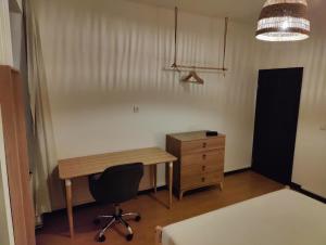 Postel nebo postele na pokoji v ubytování Bliss - 3 Zimmer, Boho, Arbeitsplatz, Netflix