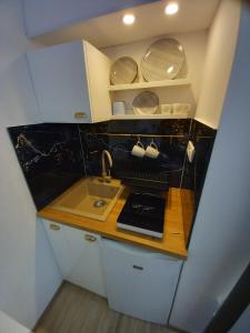 Kuchyň nebo kuchyňský kout v ubytování Barko apartment and rooms + 37 fotografií