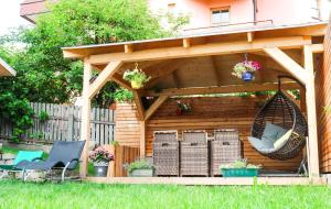 Zahrada ubytování Imi Appartement