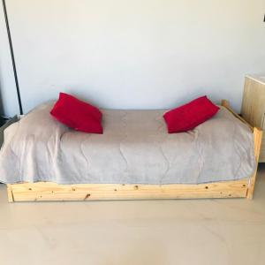 Een bed of bedden in een kamer bij Casita el Emir