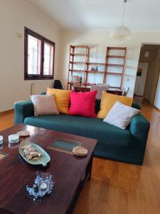 Χώρος καθιστικού στο Baitani villa