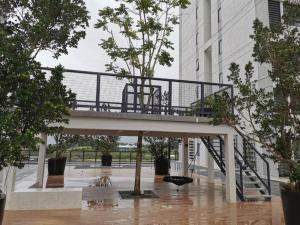 Balkón nebo terasa v ubytování Horizon Suites Sepang - Budget Studio Unit