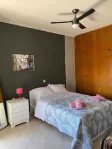 Postel nebo postele na pokoji v ubytování LenasApartment