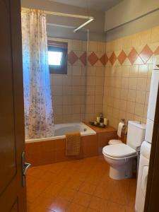 Koupelna v ubytování LenasApartment