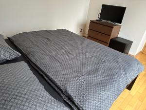 Posteľ alebo postele v izbe v ubytovaní Apartments Spačilova nearly center