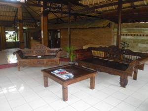 Posezení v ubytování D' Kubu Pratama Homestay