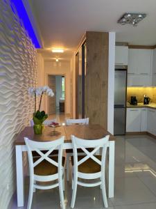 Kuchyňa alebo kuchynka v ubytovaní Apartament VIP