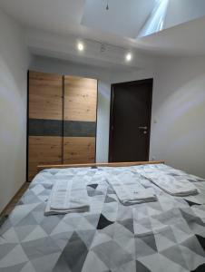 Letto o letti in una camera di Silver Jordan