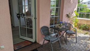 Balkón nebo terasa v ubytování Ferienwohnung Kaminfeuer + 1 fotografie