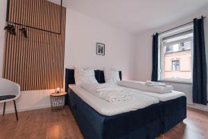Katil atau katil-katil dalam bilik di unique Cityresidenz nähe Münster - WE02