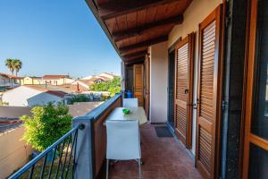 A balcony or terrace at Casa Lilla 1 e 2