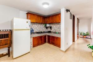 Virtuvė arba virtuvėlė apgyvendinimo įstaigoje Casa Aparte