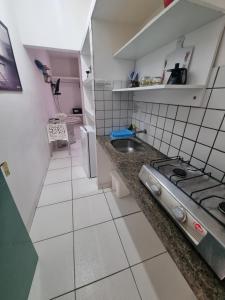 Kuchyň nebo kuchyňský kout v ubytování Estalagem Maceió
